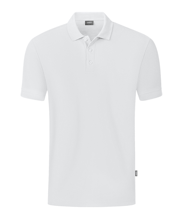 JAKO Organic Poloshirt Weiss F000