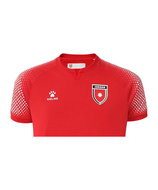 Kelme JFA Giordania Maglietta Away CM 2026 Rosso - rosso