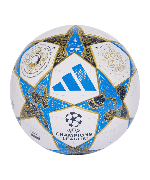 adidas UCL League Trainingsball Weiß - weiss