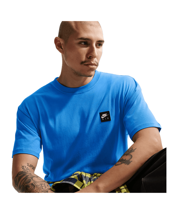 Nike NSW Air Box T-Shirt Blau F435 - blau