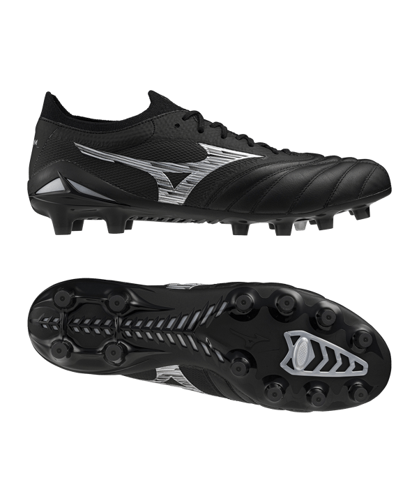 Mizuno Morelia Neo IV Beta Made in Japan FG Unlimited Black Schwarz F03 - schwarz