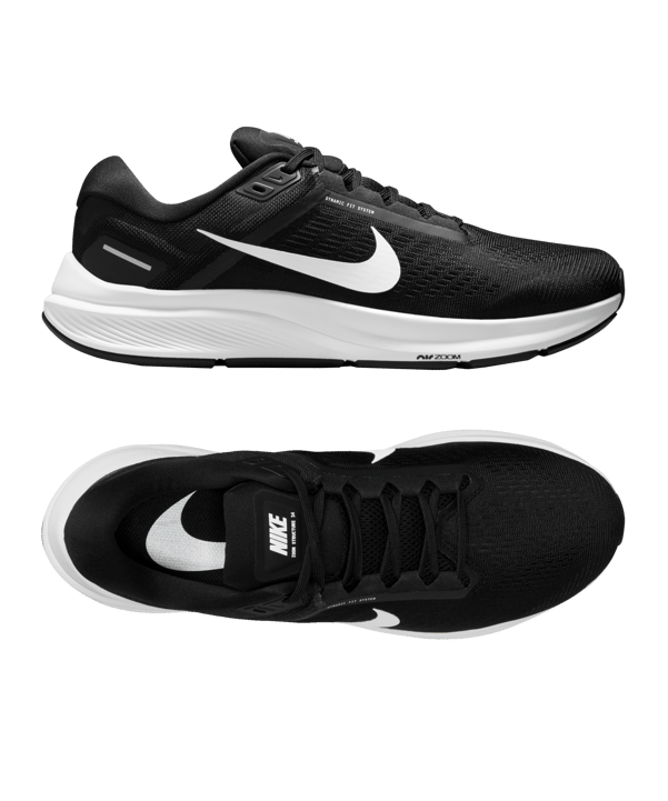 Nike Air Zoom Structure 24 Running Schwarz F001 - schwarz