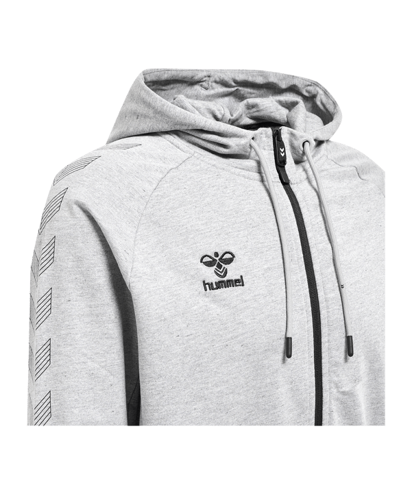 Hummel hmlMOVE Grid Trainingsjacke Grau F2006 - grau