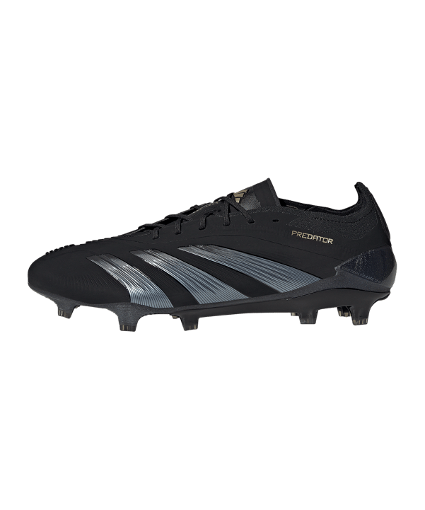 adidas Predator Elite FG Dark Spark Schwarz Grau - schwarz