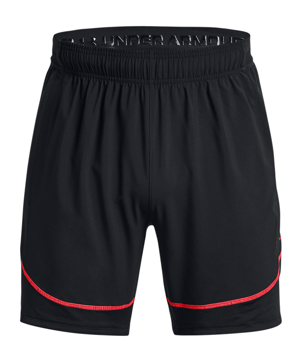 Under Armour Pro Trainingshort Schwarz F001 - schwarz