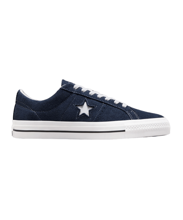 Converse One Star Pro Blau Weiss Schwarz - blau