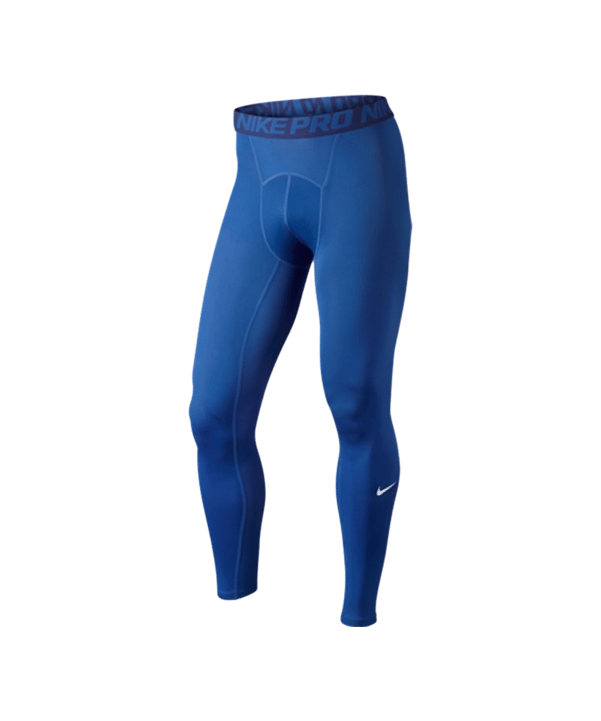 Nike Pro Tight Hose lang Blau F480 - blau