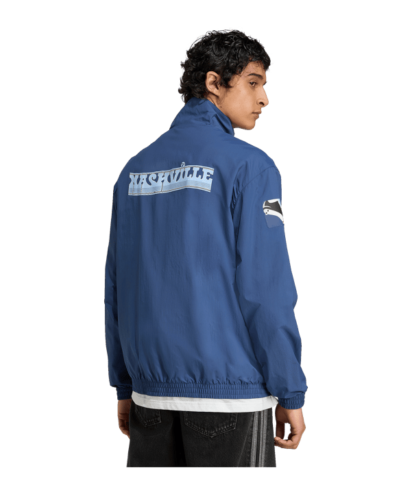 adidas Nashville SC Anthem Jacke Blau - blau