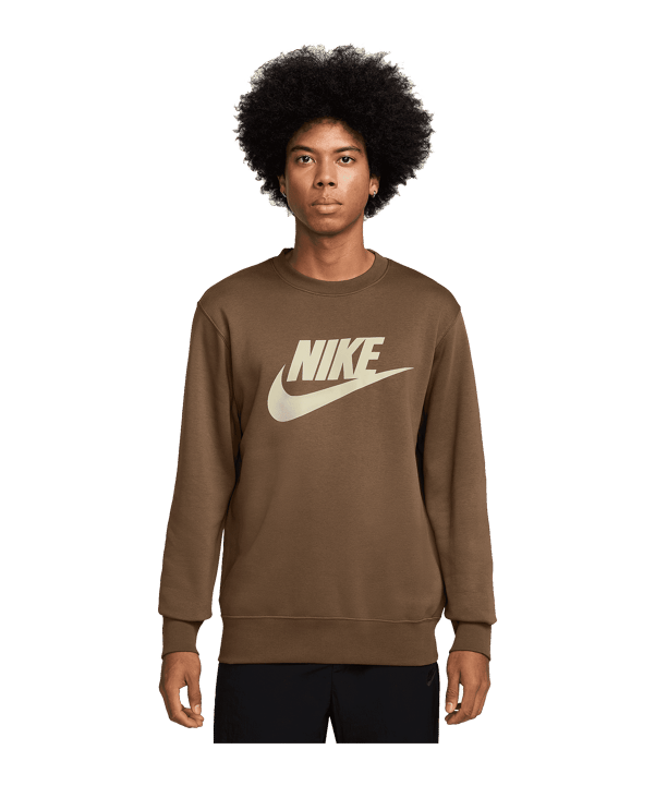 Nike Club Sweatshirt Braun F235 - braun