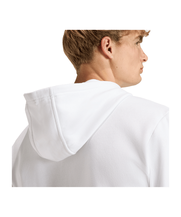 adidas Entrada 26 Kapuzenjacke Weiß - weiss