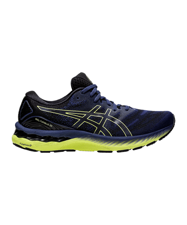 Asics Gel-Nimbus 23 Running Blau Gelb F407 - blau