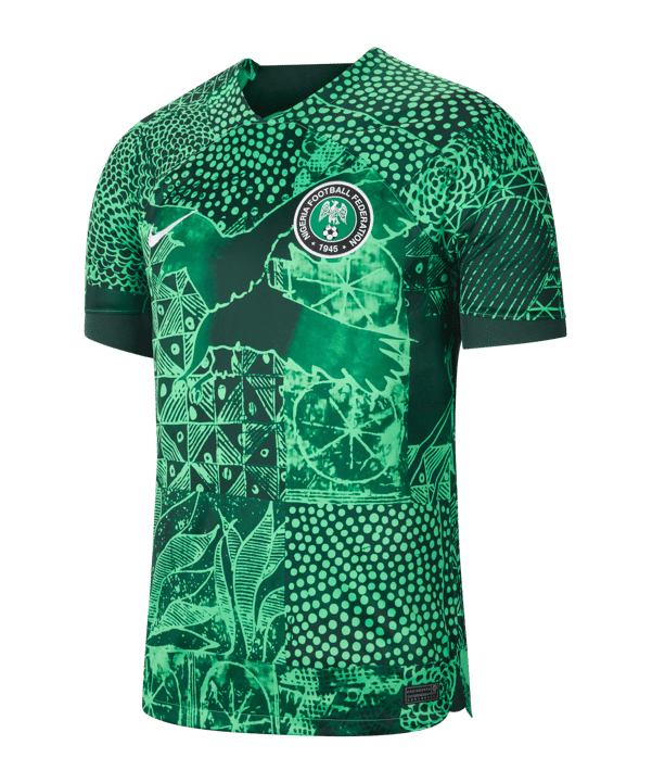 Nike Nigeria Trikot Home 2022 Grün F329 - gruen