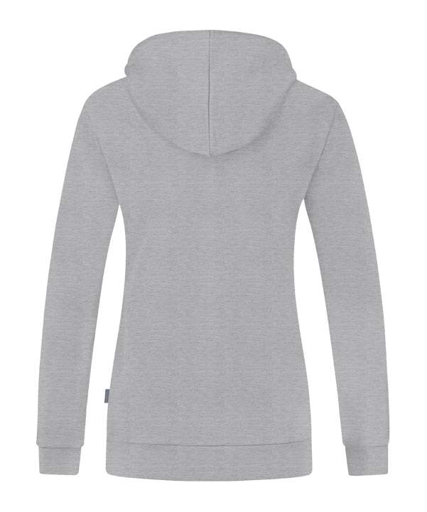 JAKO Organic Kapuzenjacke Damen Grau F520 - grau