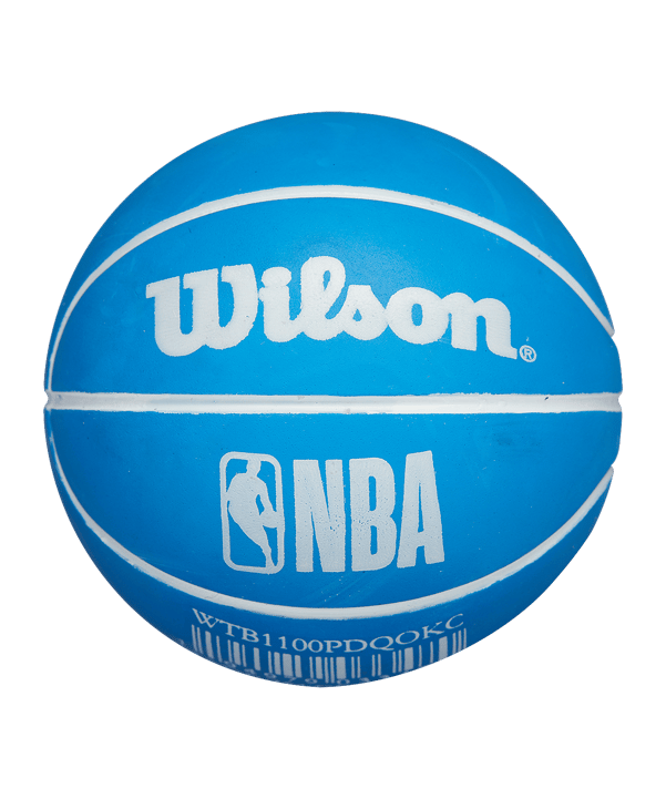 Wilson NBA Oklahoma City Thunder All Team Basketball Indoorball Mehrfarbig - mehrfarbig