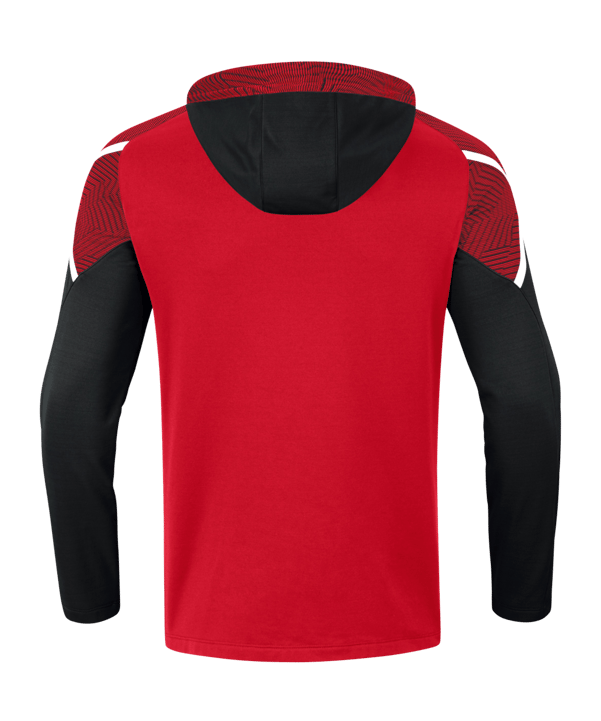 JAKO Performance Hoody Rot Schwarz F101 - rot
