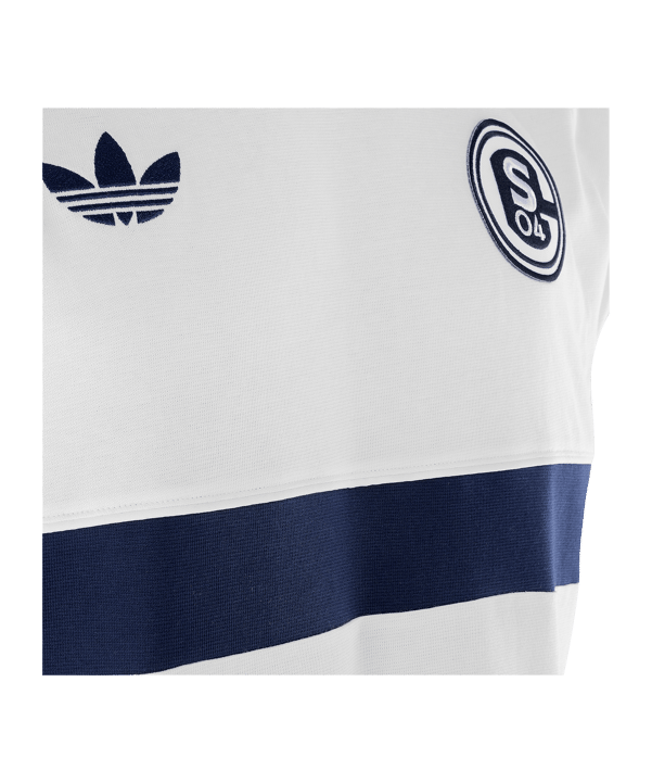 adidas Originals FC Schalke 04 T-Shirt Blanc - blanc