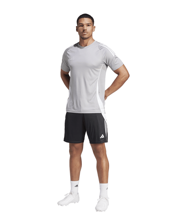 adidas Tiro 24 Trikot Grau Weiss - grau