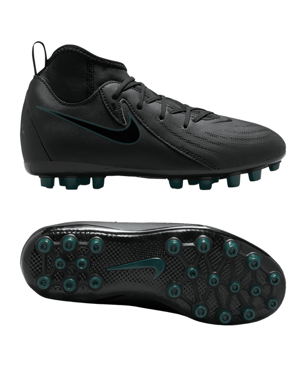 Nike Jr. Phantom Luna II Academy AG Kids Shadow Schwarz F002 - schwarz