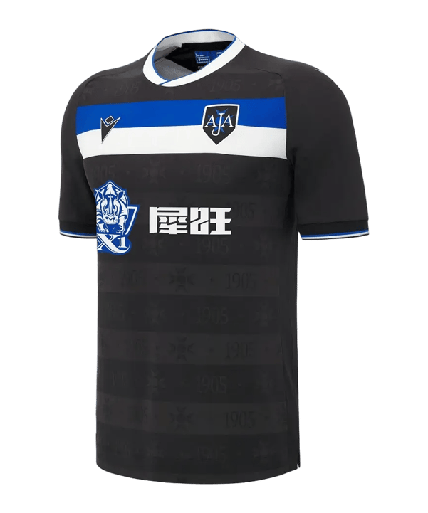 Macron AJ Auxerre Authentic Maillot Away 2026/2027 Noir - noir
