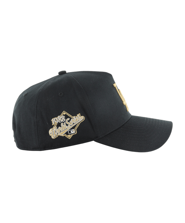'47 Brand MLB Los Angeles Dodgers Sure Shot TT Cotton ’47 MVP DT Cap Schwarz - schwarz