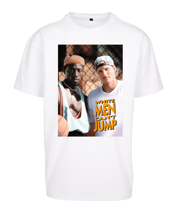 Mister Tee White Men CanT Jump Oversize T-Shirt Weiß - weiss