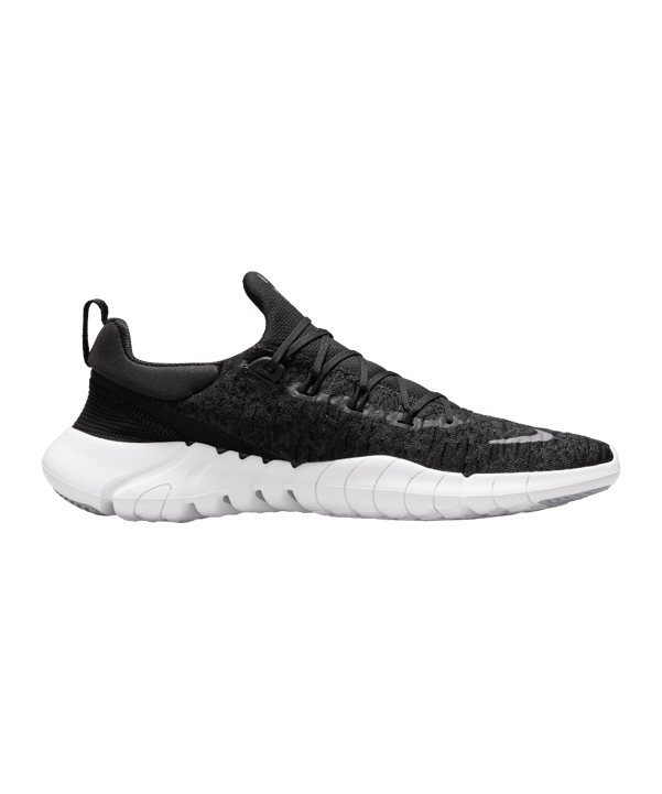 Nike Free 5.0 Running Schwarz Weiss F001 - schwarz
