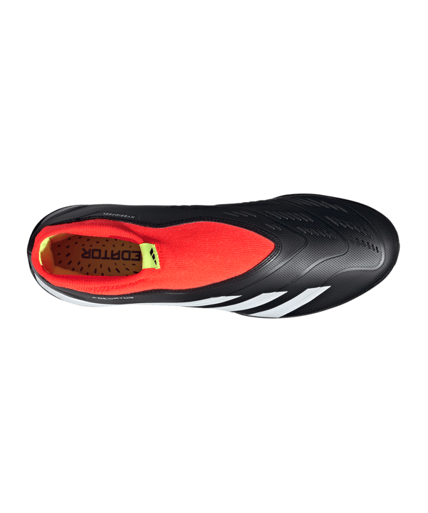 adidas Predator League LL TF Solar Energy Schwarz Weiss Rot - schwarz