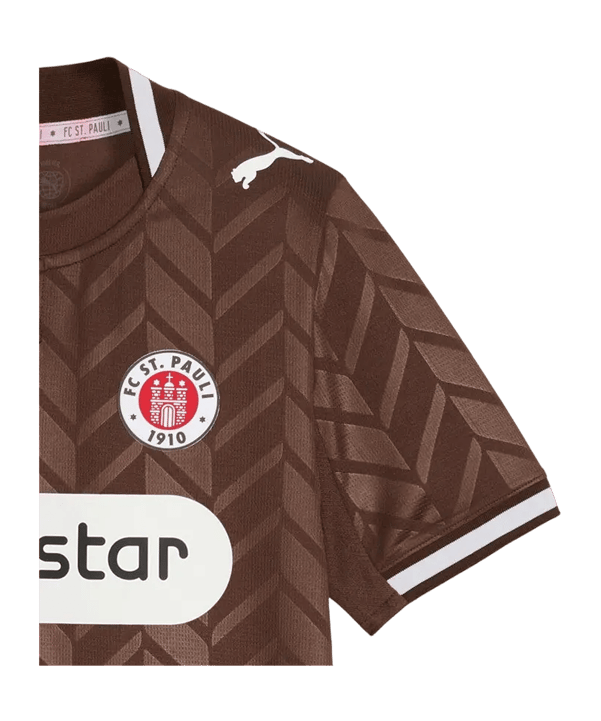 PUMA FC St. Pauli Trikot Home 2026/2027 Kinder Braun F01