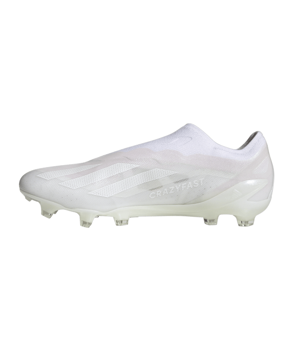 adidas X Crazyfast.1 LL FG Pearlized Weiss - weiss