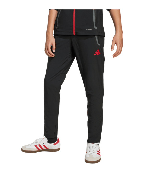 adidas FC Liverpool Vic Tech Travel Hose Kids Schwarz - schwarz