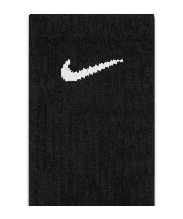 Nike Everyday Cushion Crew 6er Pack Socken F010 - schwarz