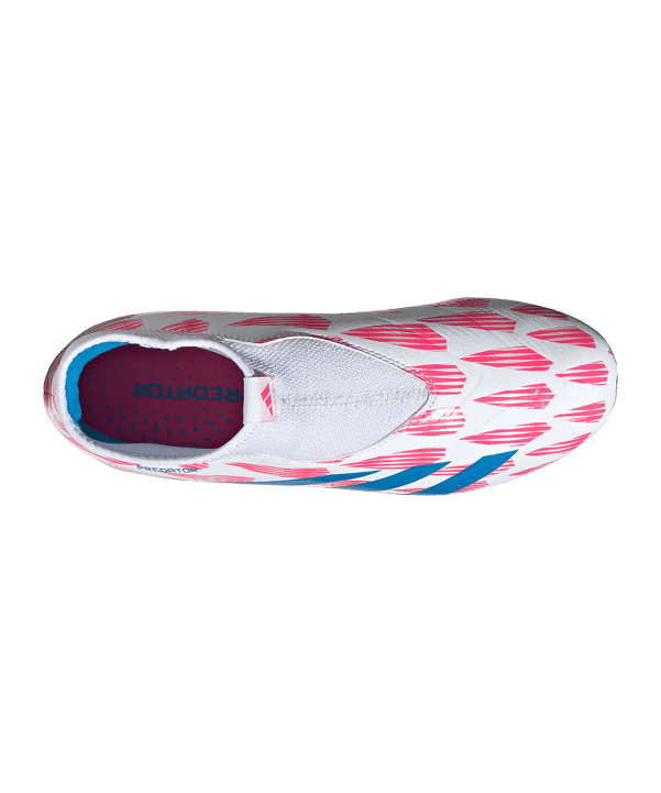 adidas Predator League LL FG Reemergence Kids Blau - weiss