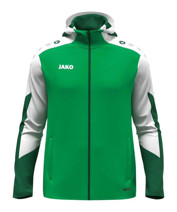 JAKO Dynamic Kapuzenjacke Grün F204 - gruen