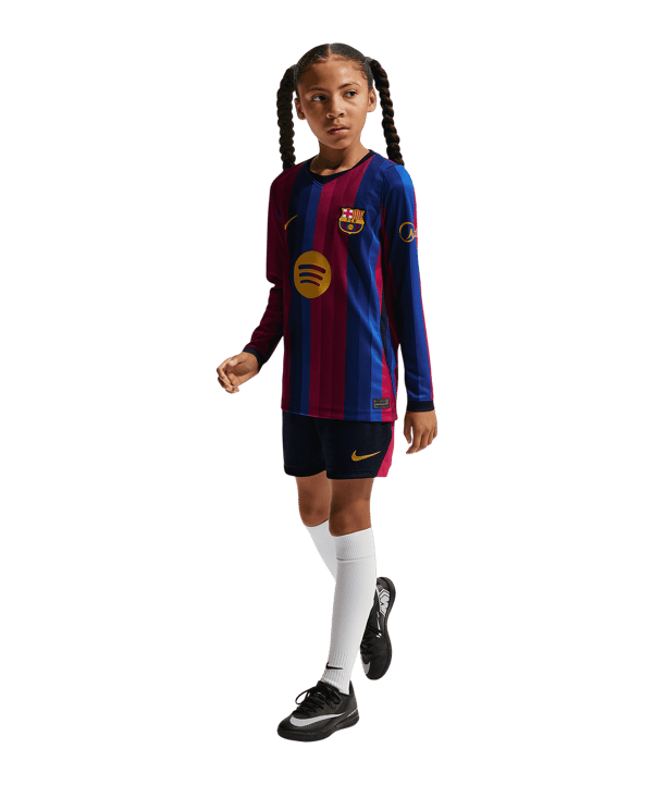 Nike FC Barcelone Maillot à manches longues Home 2026/2027 Enfants Rouge C623 - rouge