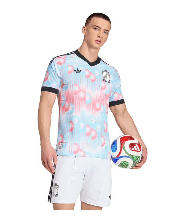 adidas KBVB Belgien Authentic Trikot Away WM 2026 Blau - blau