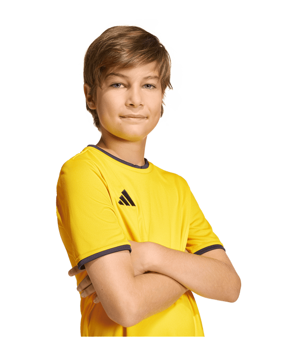 adidas Entrada 26 Trikot Kids Gelb - gelb
