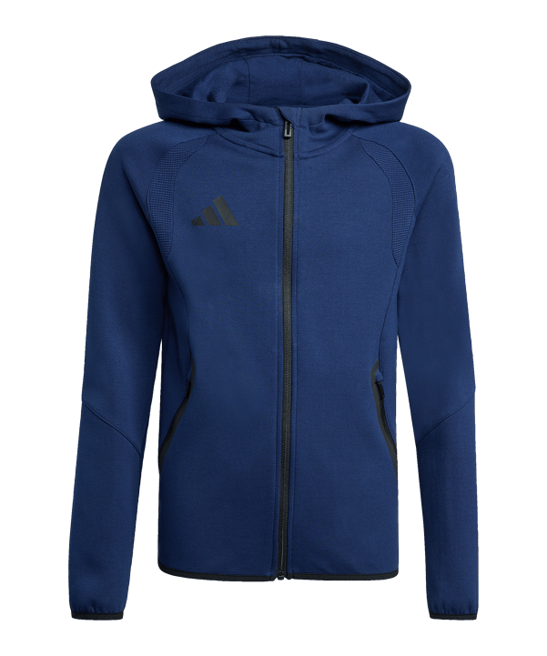 adidas Tiro Travel Jacke Kids Dunkelblau