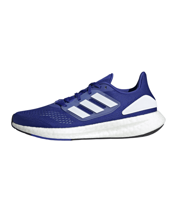 adidas Pureboost 22 Blau White Laufschuh - blau