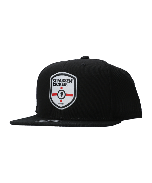 STRASSENKICKER England Snapback Schwarz - schwarz