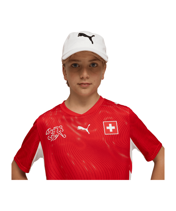PUMA SFV Schweiz Replica Trikot Home WM 2026 Kids Rot F01 - rot