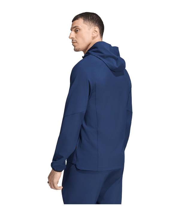 adidas FC Bayern München Tiro Travel Windjacke Blau
