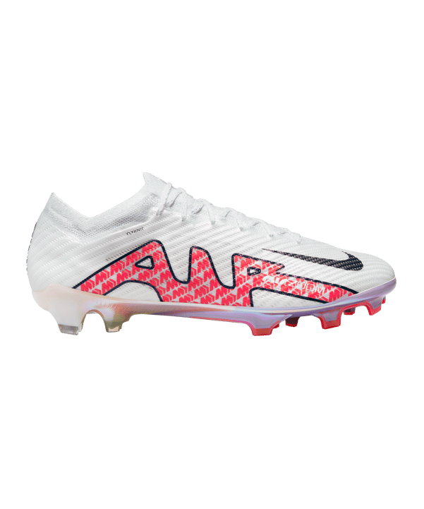 Nike Air Zoom Mercurial Vapor XV Elite FG Weiss Rot F101 - weiss
