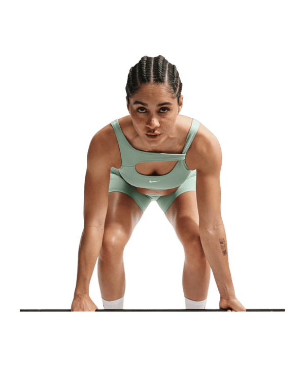 Nike One Padded Sport-BH Damen Grau F006