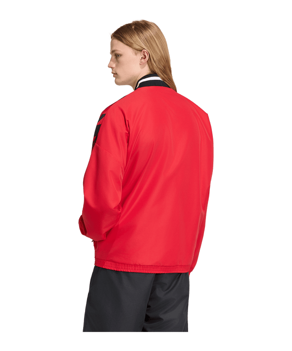 adidas Manchester United Stadium Jacke Rot - rot