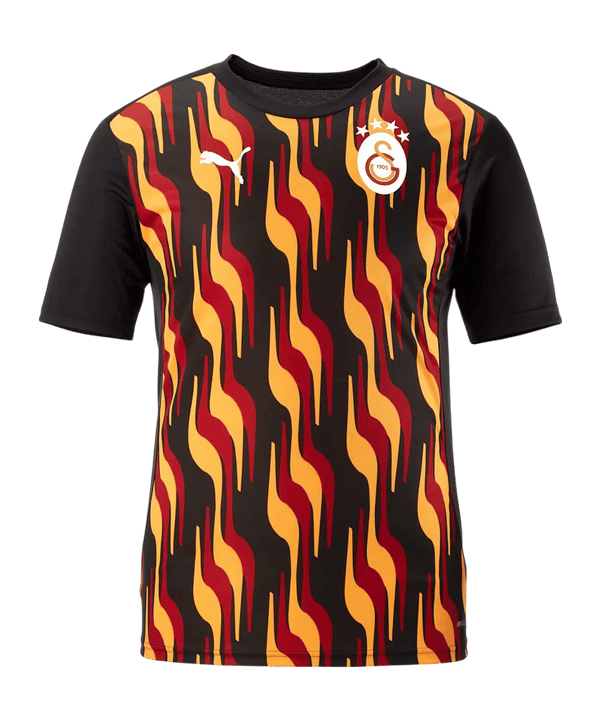 PUMA Galatasaray Istanbul Training T-Shirt Schwarz F010 - schwarz