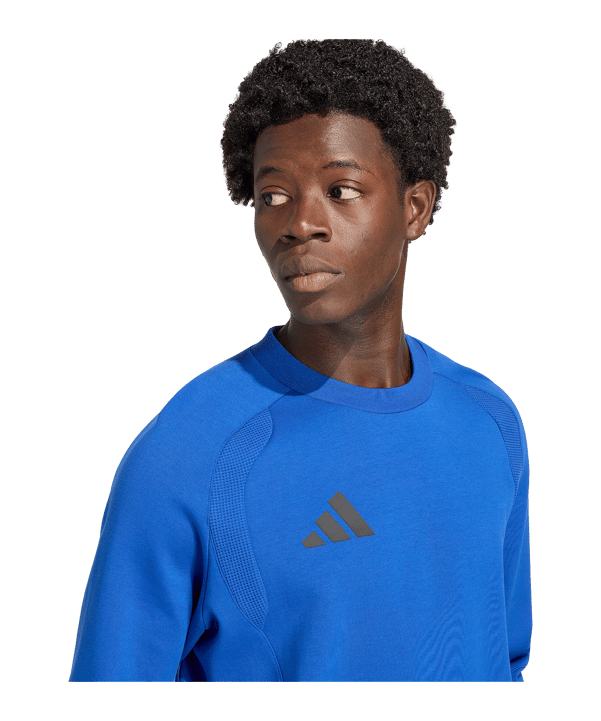 adidas Tiro Travel Sweatshirt Blau - blau