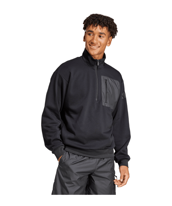 adidas City Escape Kapuzenjacke Schwarz - schwarz