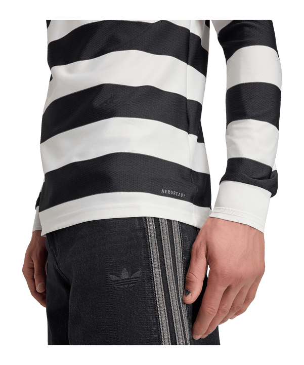 adidas Juventus Turin x Giampaolo Sgura Authentic Langarm Trikot Schwarz - schwarz