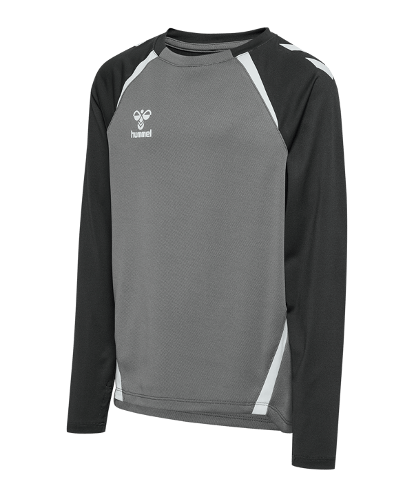Hummel Lead 2.0 Crew Sweatshirt Kids Grau F1268 - grau