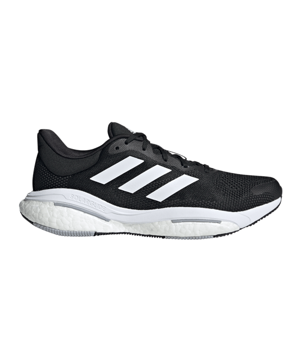 adidas Solar Glide 5  Schwarz Weiss Laufschuh - schwarz